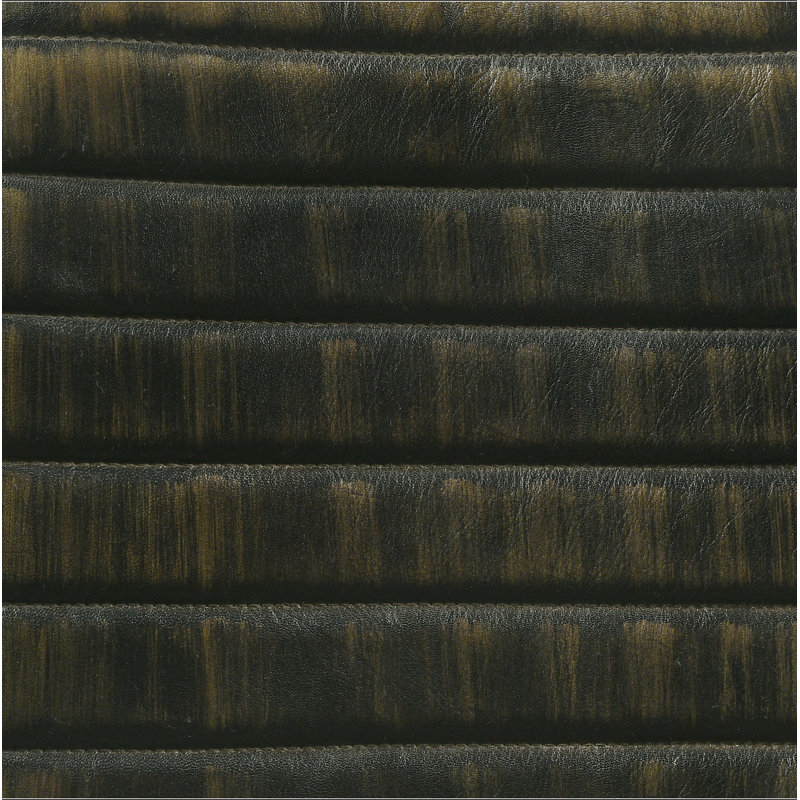Espresso and Black Tufted Cushion Side Bench