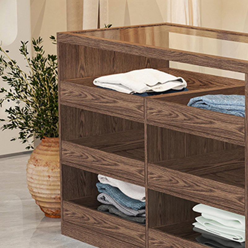 Armoire multifonctionnelle pour îlot central, H 35,43 po x l 55,11 po x P 23,62 po