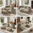 Boneless U-Shaped Modular Sectional Sofa, 3-5 Seater Cozy Washable Corduroy Couch-199500798