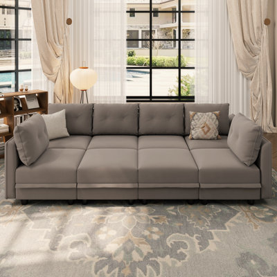 Tomario Upholstered L-Shaped Sectional Reversible
