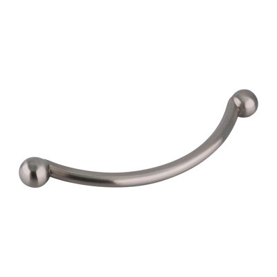 Poignée tiroir d'armoire, 3-3 / 4 po d'un centre à l'autre, 1/2 po de largeur, zinc