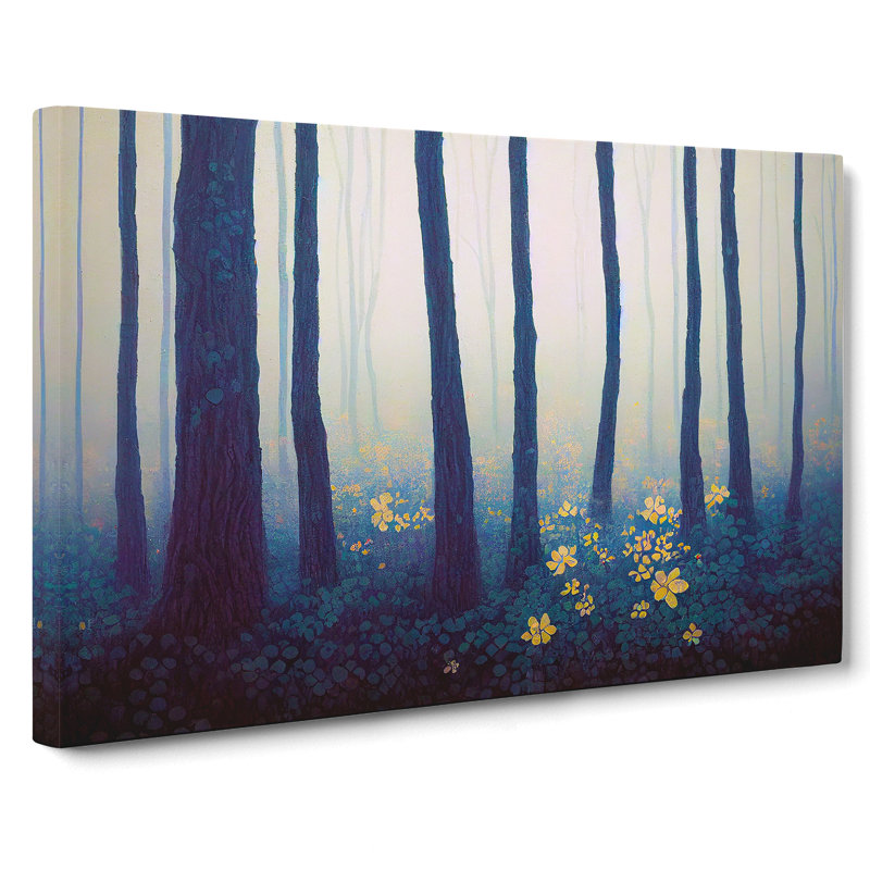 Grand Spring Forest - Wrapped Canvas, 35cm H x 50cm W x 3cm D