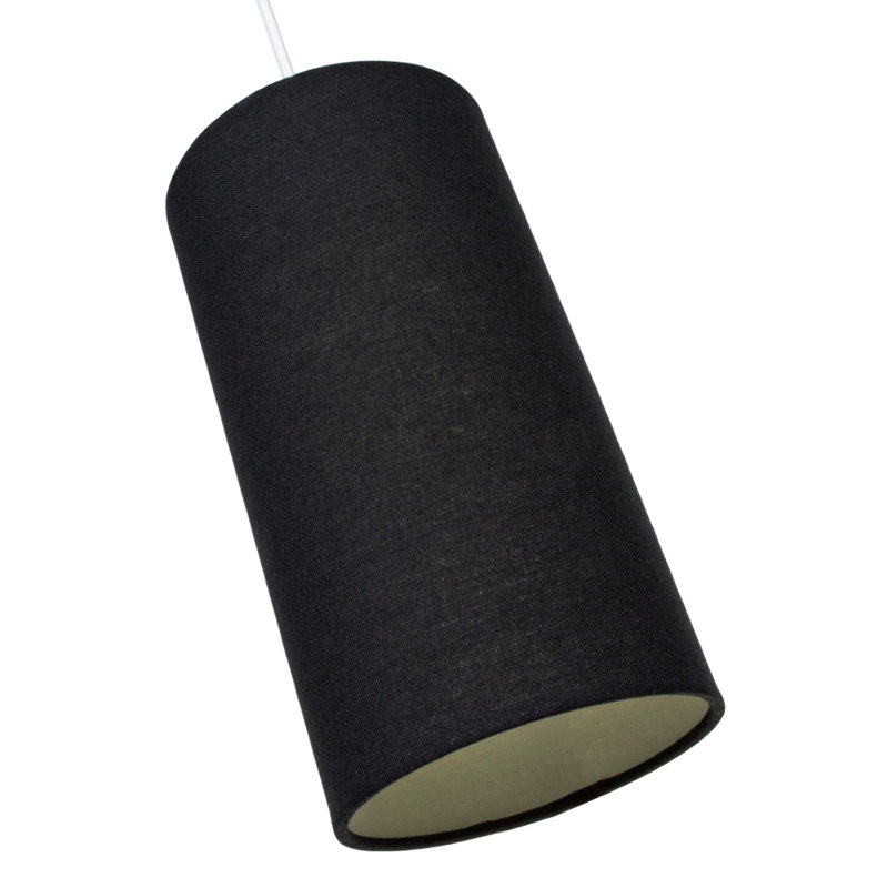 Contemporary and Stylish Linen Fabric Lamp Shade, Black
