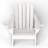 Oversize Foldable Adirondack Chair HDPE Weather-Resistant Firepit Chair With Cup Holder-123040001