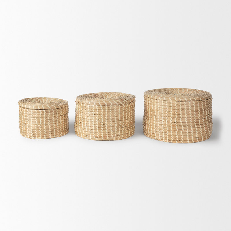 Ensemble de bacs de rangement Kailini Rosecliff Heights