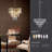 7 - Light Crystal,Metal Dimmable Tiered Chandelier-309487470