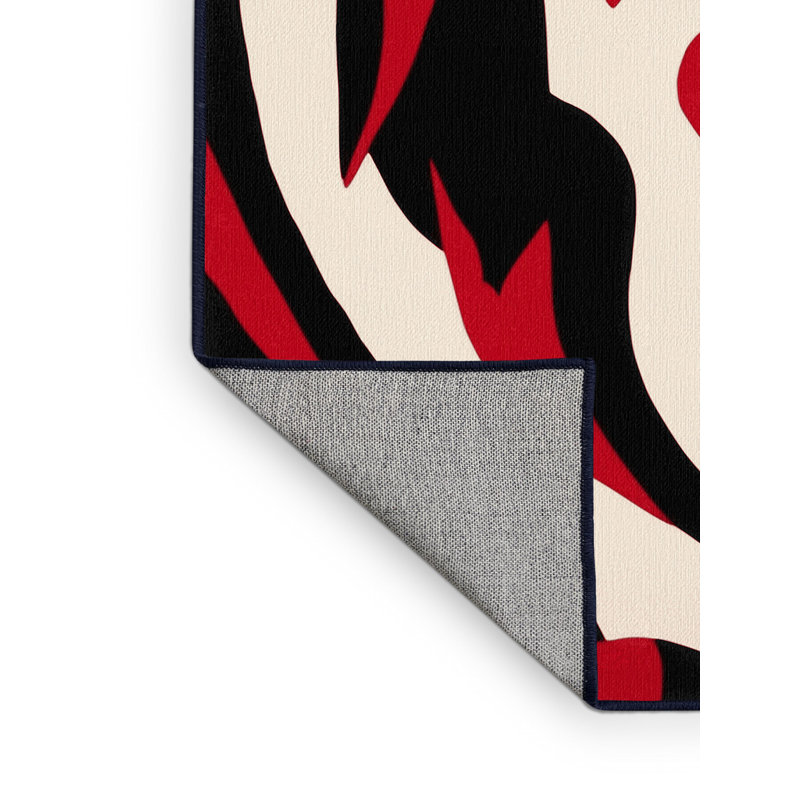 Vortex Flame Rug, Round 7'