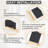 Mini Chalkboard Signs With Stand, 16 Pack Reusable Wooden Tabletop Chalkboard 4 X 3 Inch, Buffet Food Signs For Party Black Mini Tabletop Sign For Restaurant, Wedding And Bar Countertop