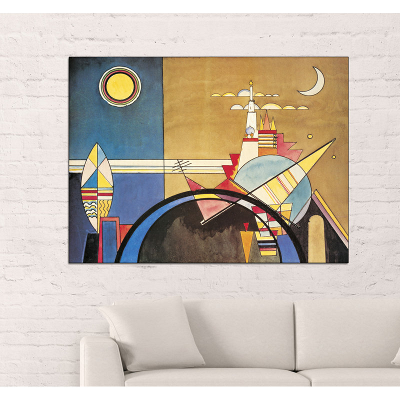 Wassily Kandinsky - Wrapped Canvas Print, 99cm H x 135cm W x 1.8cm D