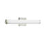 Éclairage pour meuble-lavabo linéaire intégré en nickel brossé à DEL 5 brosses phase 5 de Phase 6-127379918-130105090