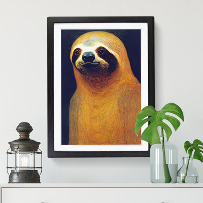 Sloth - Single Picture Frame Painting