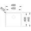 Metra Single Bowl Inset Kitchen Sink-66890965