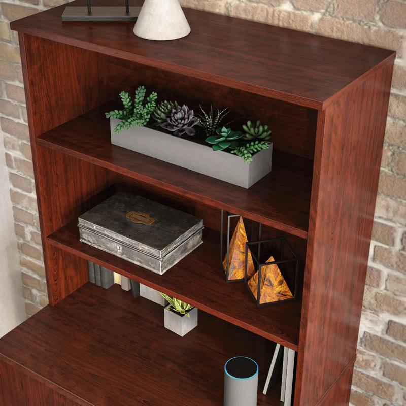 Library Hutch, Red finish