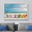 Coastal Beach " Colourful Beach Chairs On The Soft Sand Beach "-56335079-100893920
