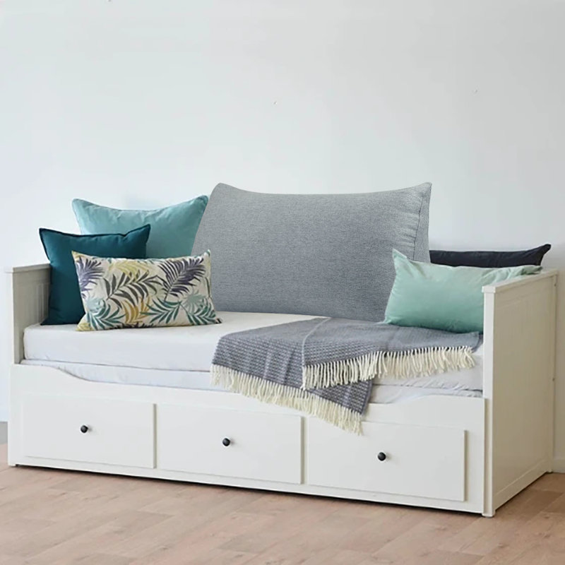 Triangular Headboard Back Support Wedge Reading Pillow for Bed Rest, 20" X 39"