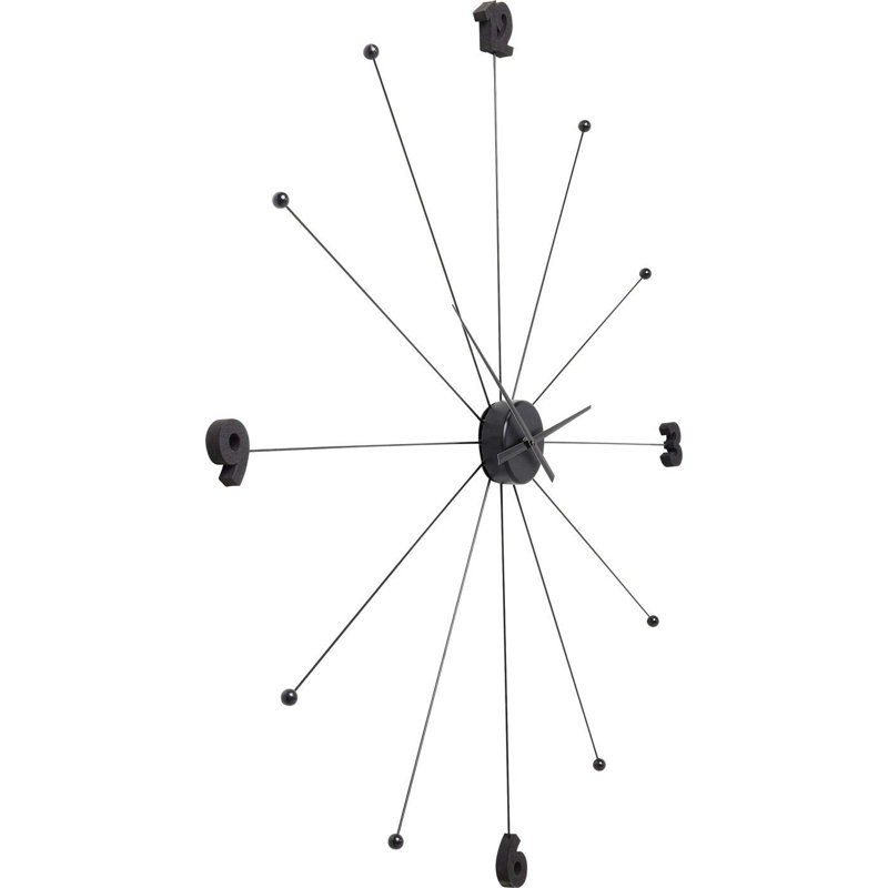 Demarie Metal Wall Clock