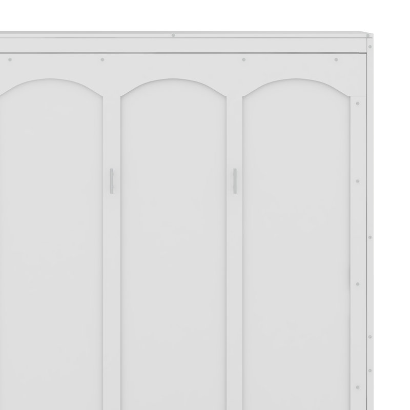 Queen Murphy Bed With Shelves