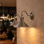 Shaliqua Industrial Armed Wall Sconce — Vintage Industrial Cone Shade, E27 Compatible.-289294875