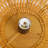 1-Light Rattan Pendant Light Fixture Dark Brown-408779614