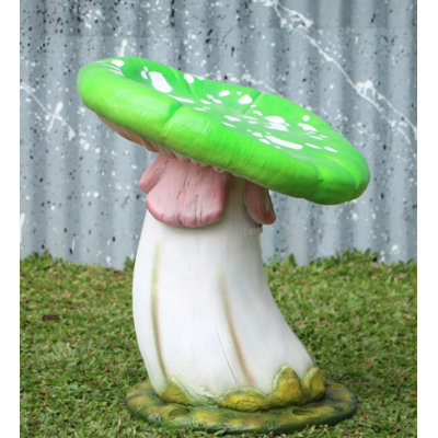 Jahmon Single Mushroom Stool Over Sized Statue