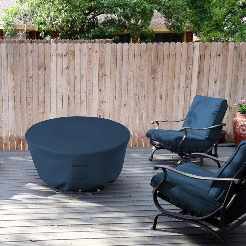 Outdoor Cover, 30.5cm H x 76.2cm W x 76.2cm D, Blue