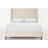 Venona Upholstered Metal Wingback Bed