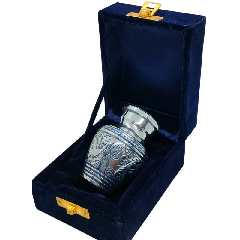 Souvenir de colombes gravées à la main Ronnald, Argent