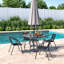 4 - Person Patio Dining Set with Round Table