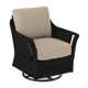 Boca Upholstered Swivel Armchair