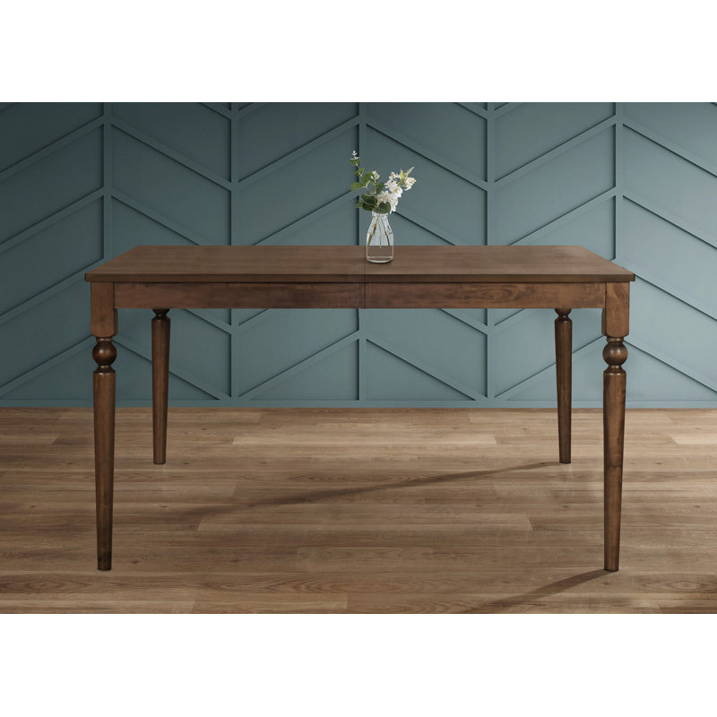 Archuleta Solid Wood Base Dining Table, Brown