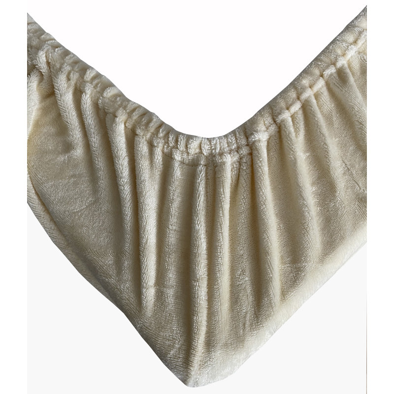 Bailley Fitted Sheet, 200 x 200cm, Beige