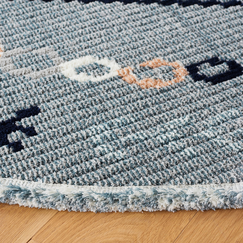 Amajae Performance Southwestern Rug, Round 6'7"