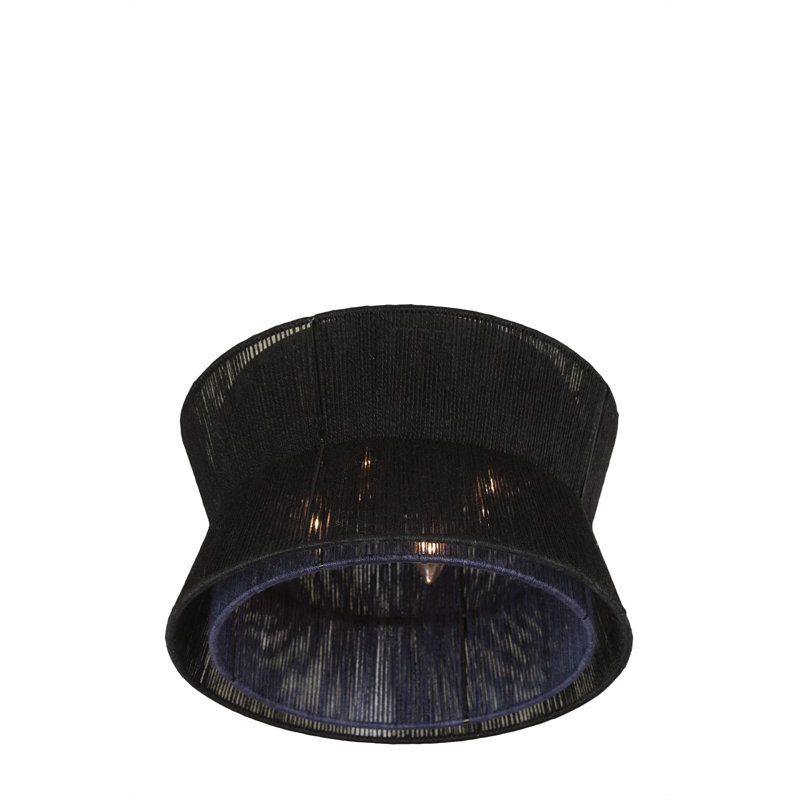Madura 4 LT Matte Black Flush Mount Kalco