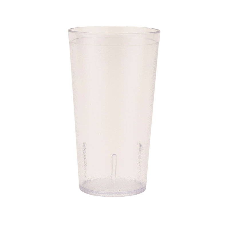 GET Gobelets de restaurant en plastique robustes, 32 onces, Transparent