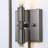  2 - Light Ribbed Flush Mounted Sconce Bath Vanity Light