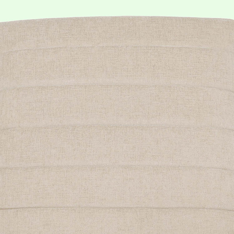 Méridienne de 26,25 po Zeniyah, Tissu beige