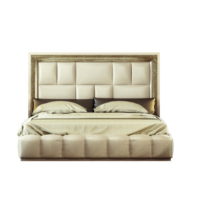 Annalya Upholstered Panel Bed