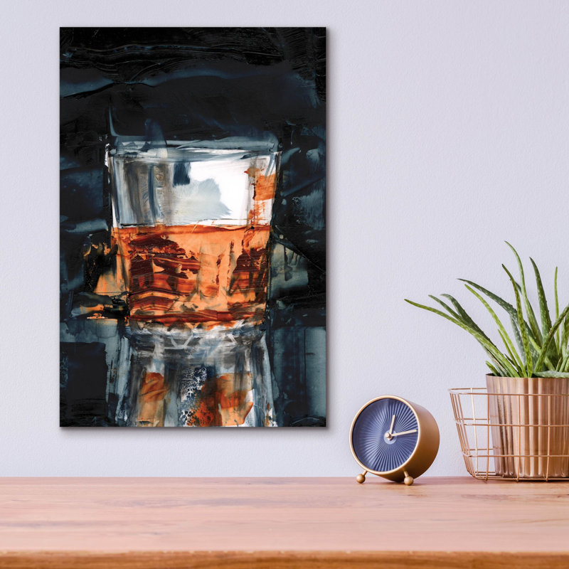 «Bourbon Glass 4» par Ethan Harper, art mural en verre acrylique