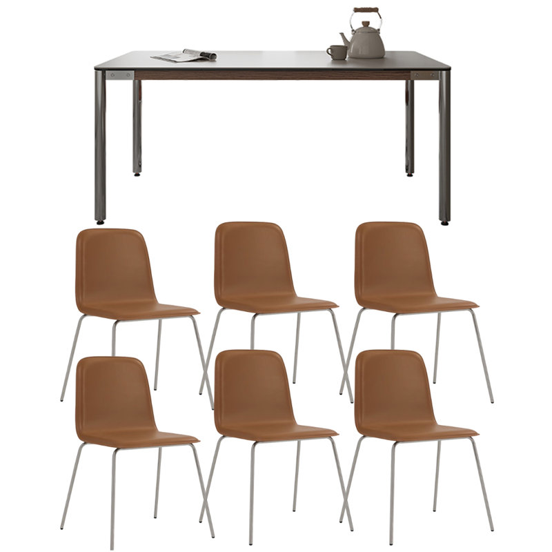 Table de salle à manger Modern, H 29,92 po x L 70,86 po x l 35,43 po