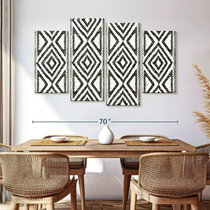 Motif sauvage africain Avery II, H 42 po x l 68 po