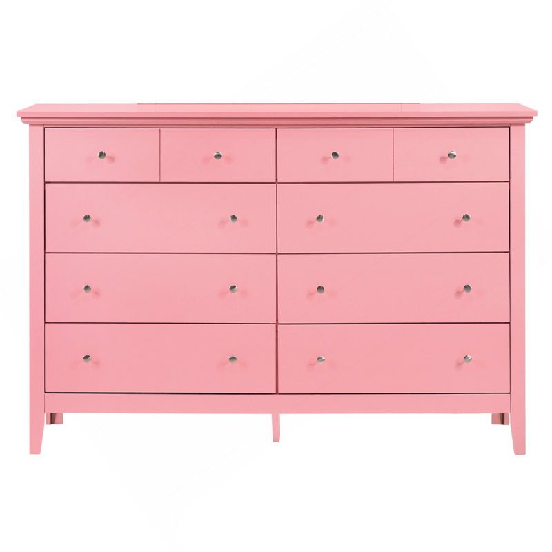 Charmante commode décontractée rose