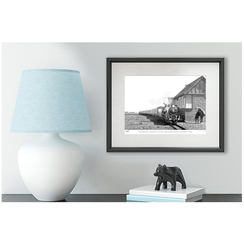 Dungeness, Romney, Hythe And Dymchurch Railway C1960 - Single Picture Frame Print, 45cm H x 60cm W x 2.3cm D