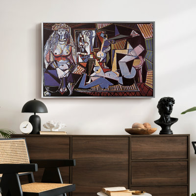 Les femmes d'Alger (Les Femmes d'Alger, version O), 1955 - Pablo Picasso, toile tendue avec châssis