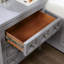 Transitional Three-Drawer Nightstand-1573977621