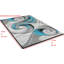 Tapis turquoise Aftan-1006037374