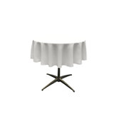 Fisher Solid Color Round Tablecloth