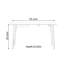 Bureau pratique en bois de cerisier massif-193893220
