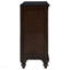 Commode 8 tiroirs chêne foncé