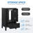 Free-Standing 20'' Bathroom Vanity With Ceramic Top