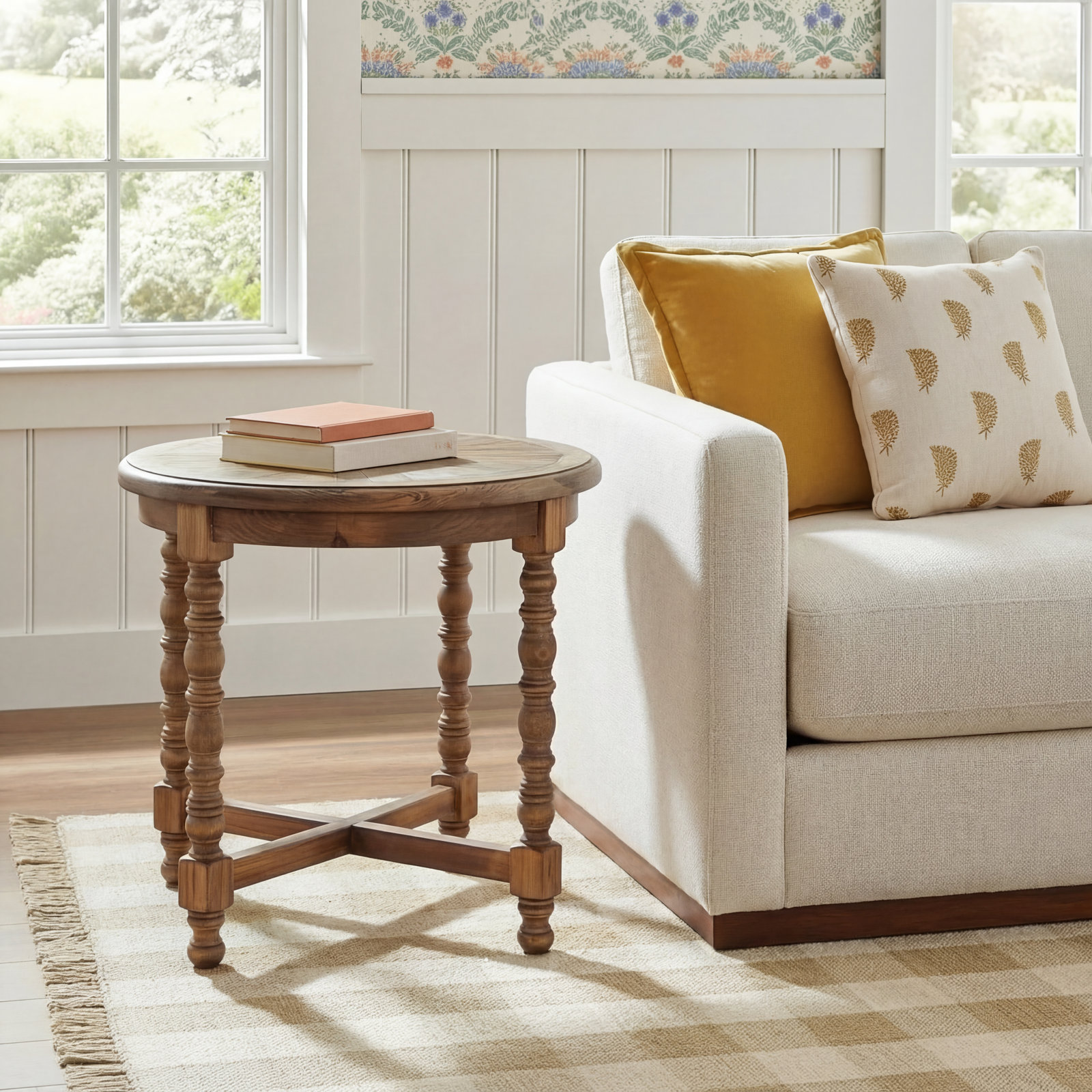 Jacob Solid Wood End Table